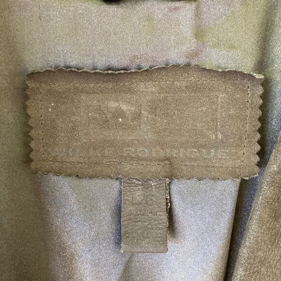 Wilke Rodriguez Brown Genuine Leather Jacket Large - Picture 8 of 8